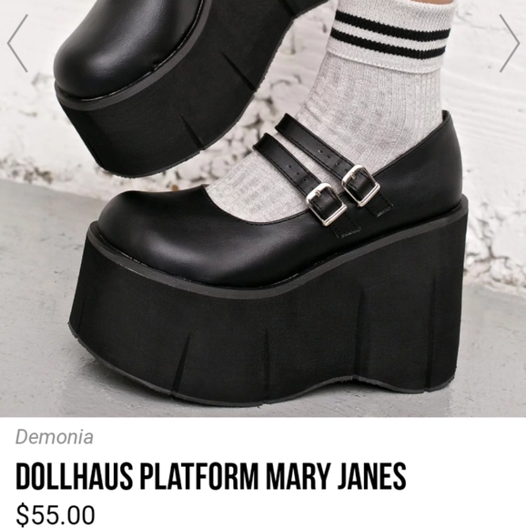 dollhaus platform mary janes